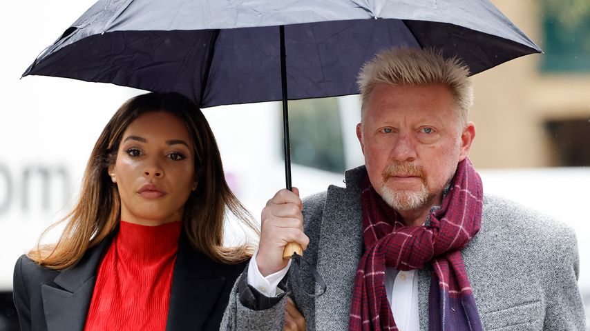 Lilian de Carvalho Monteiro und Boris Becker im April 2022 in London
