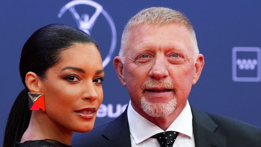 Lilian de Carvalho Monteiro und Boris Becker, April 2025