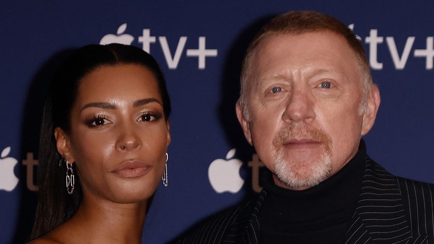 Lilian de Carvalho Monteiro und Boris Becker im Februar 2023