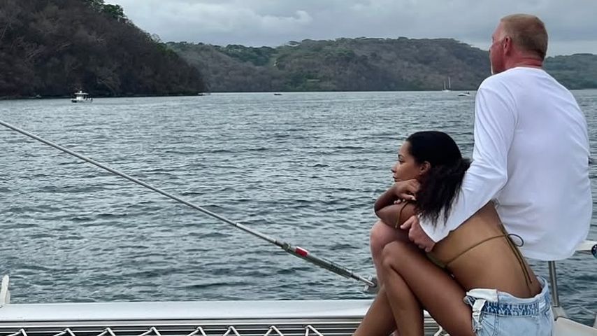 Lilian de Carvalho Monteiro und Boris Becker