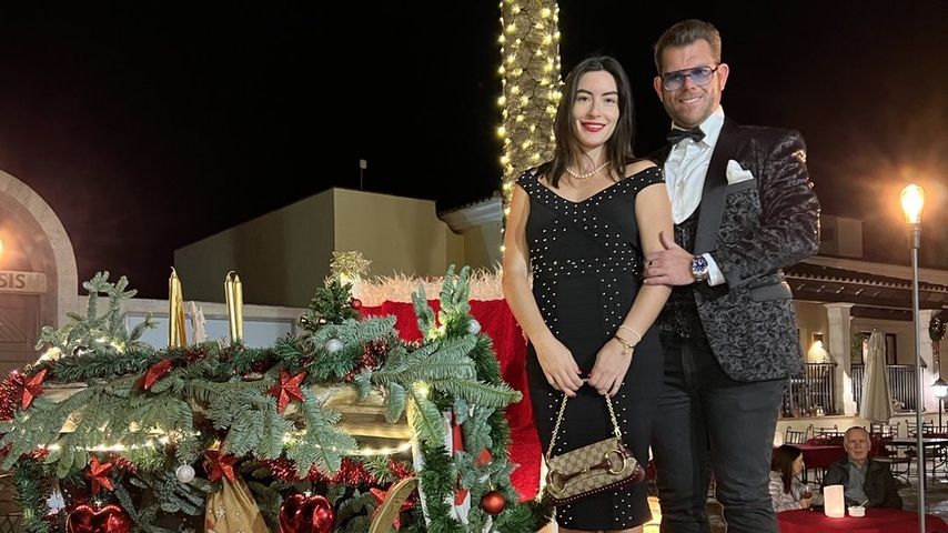 Dennis Schick (r.) und seine neue Freundin Liliana