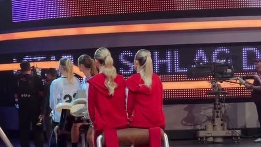 Lilli Schweiger, Luna Schweiger, Davina Geiss und Shania Geissn bei "Schlag den Star"