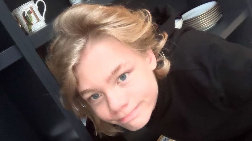 Lilly Becker mit Sohn Amadeus Benedict Edley Luis Becker, März 2025