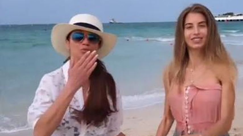 Lilly Becker und Cathy Hummels im Dezember 2022