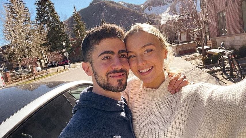 Lilly Krug mit ihrem Freund