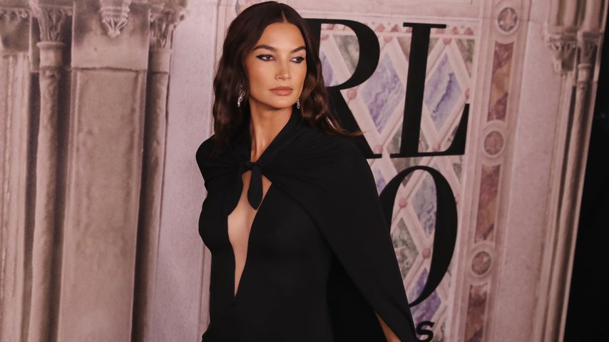 Im 5. Monat schwanger: Lily Aldridge rockt NY-Fashion Week