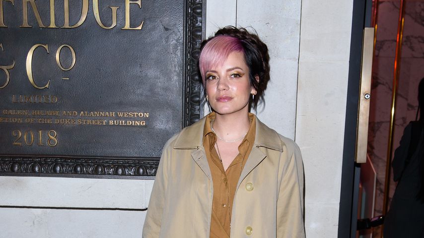 Lily Allen bei der Brasserie Of Light in London