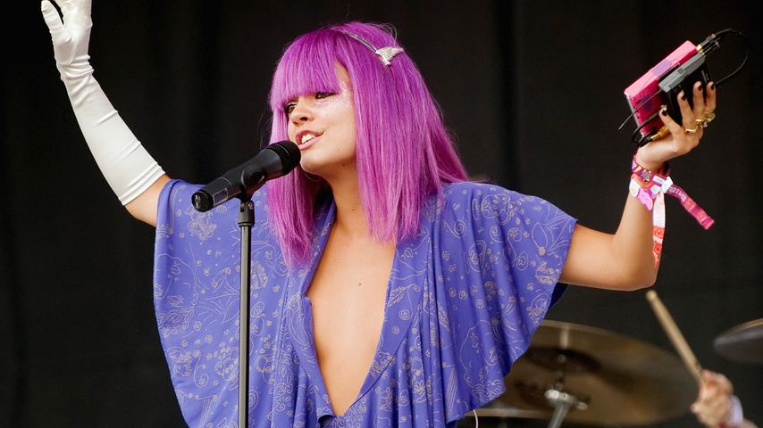 Lily Allen auf dem Glastonbury 2009