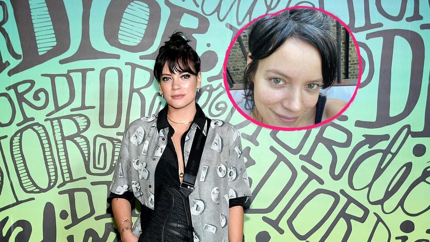 Sängerin Lily Allen zeigt ihre grauen Haare und steht dazu!