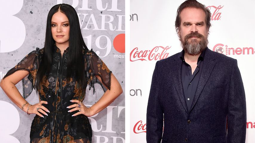 Wieder erwischt: Lily Allen und David Harbour ganz vertraut