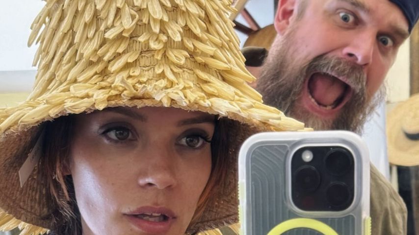 Lily Allen und David Harbour, 2024