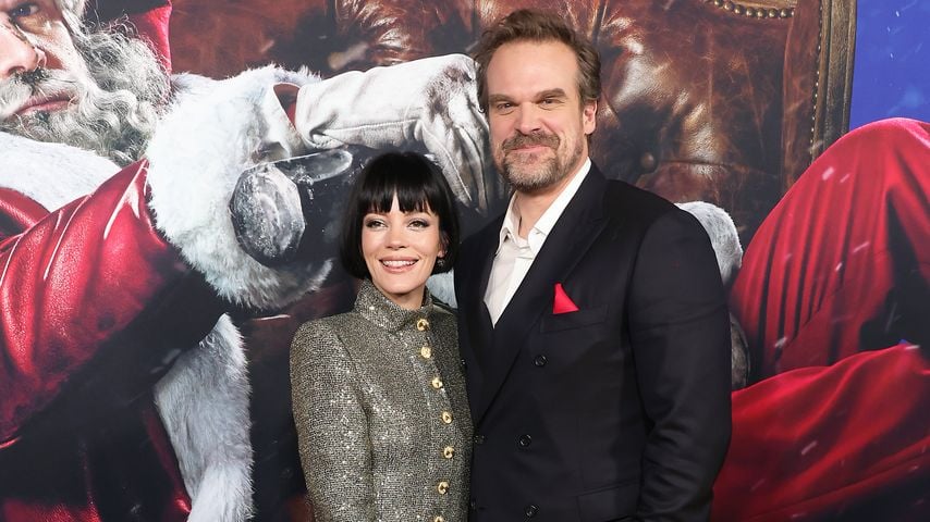 Lily Allen, Sängerin, und David Harbour, Schauspieler