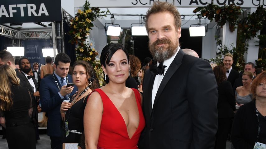 Lily Allen und David Harbour, Januar 2020