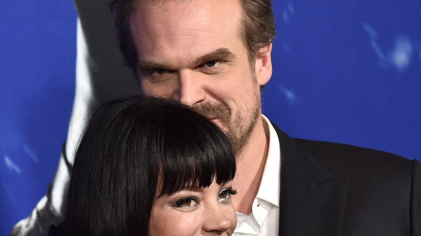 Lily Allen und David Harbour bei der Premiere von "Violent Night"