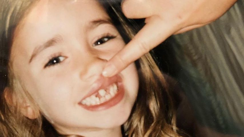 Schauspielerin Lily Collins als Kind