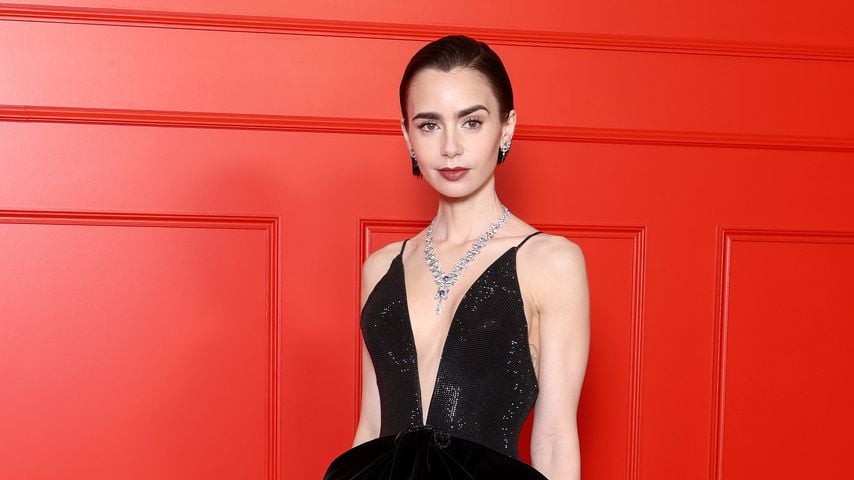 Lily Collins bei der Netflix-Premiere von "Emily in Paris" 2025