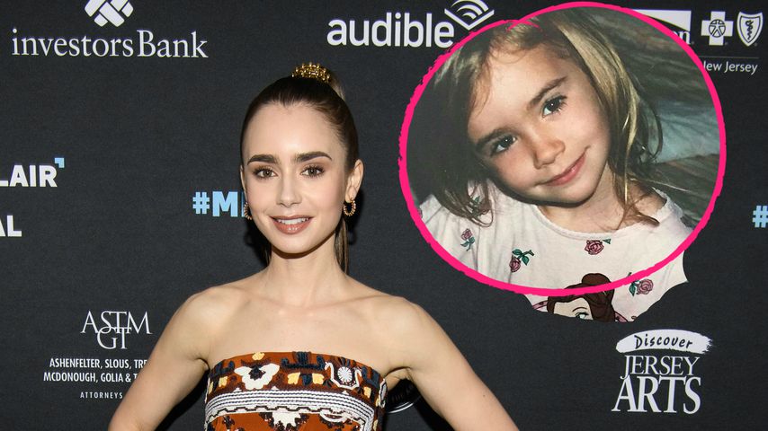 Zum Geburtstag: Lily Collins postet süßes Throwback-Bild!