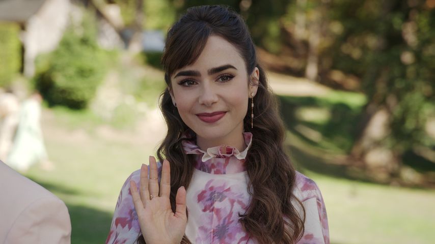 Lily Collins in "Emily in Paris"