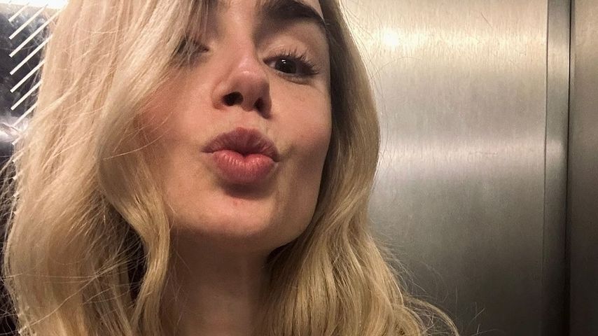 Schauspielerin Lily Collins im Oktober 204