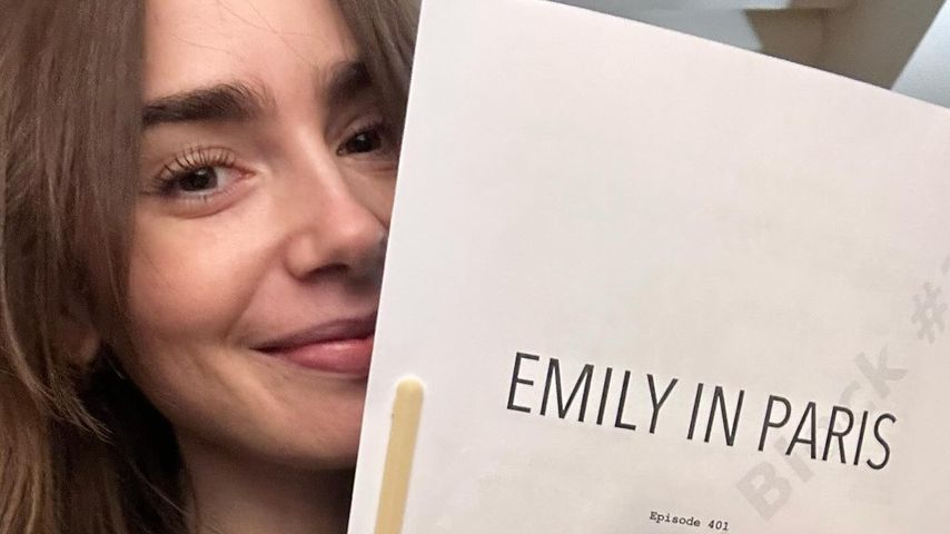 Lily Collins im Januar 2024