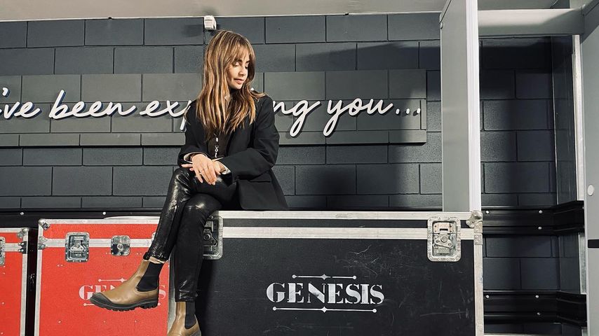 Letztes Genesis-Konzert: Lily Collins feiert ihren Papa Phil