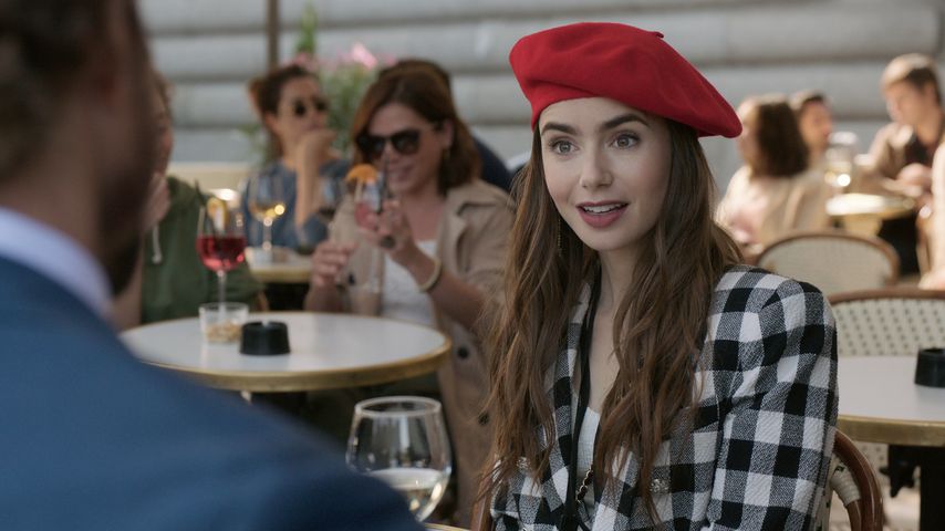 Lily Collins in der Netflix-Serie "Emily in Paris"
