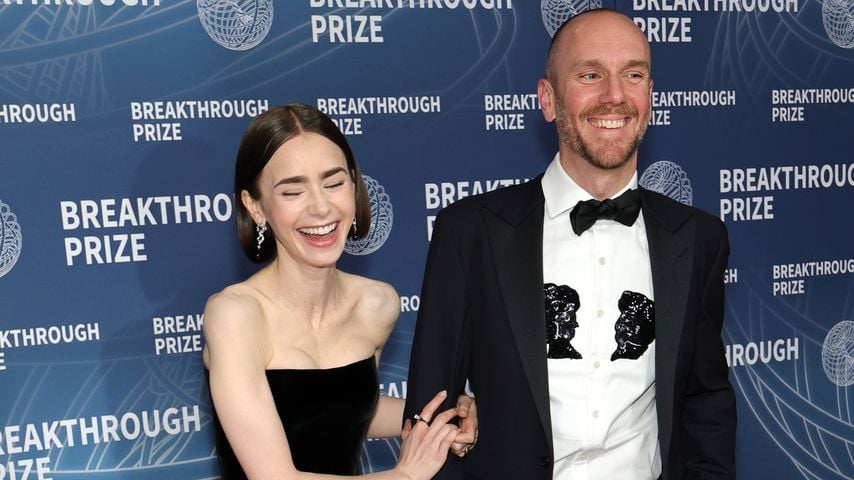 Lily Collins und Charlie McDowell bei den Breakthrough Awards 2025