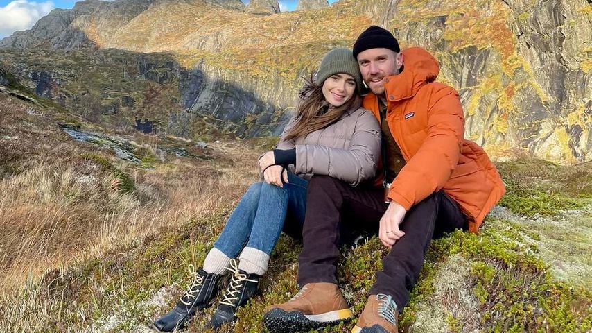 "Unglaublich": Lily Collins schwärmt von ihren Flitterwochen