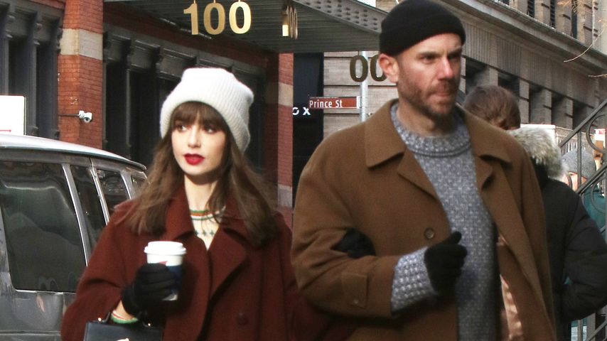 Lily Collins und Charlie McDowell im Dezember 2022