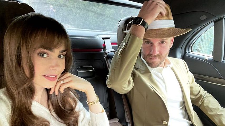 Lily Collins und Charlie McDowell