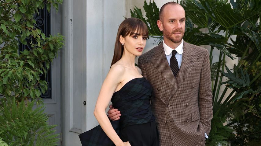 Lily Collins und Charlie McDowell, Oktober 2022
