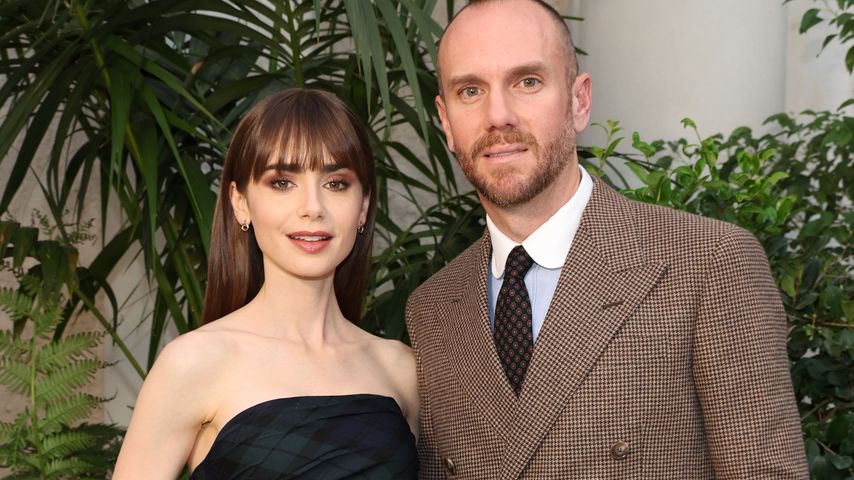 So verliebt: Lily Collins kuschelt sich an Charlie McDowell