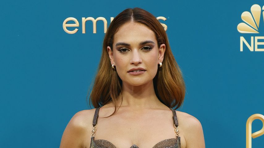 Lily James bei den Emmy-Awards