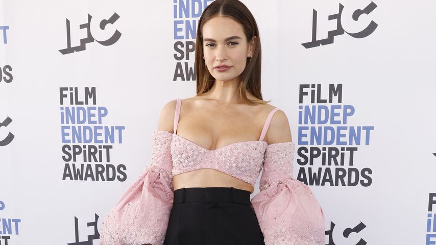 Lily James im März 2022