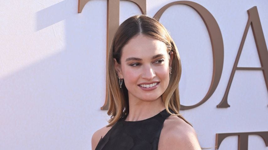 Der Richtige? Das sagen Freunde zu Lily James' Liebesglück