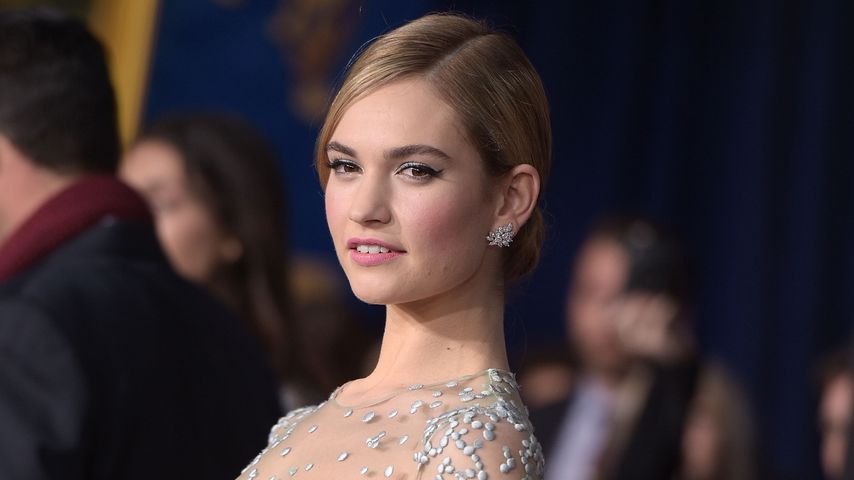 Monate nach Affären-Skandal: Erstes Statement von Lily James