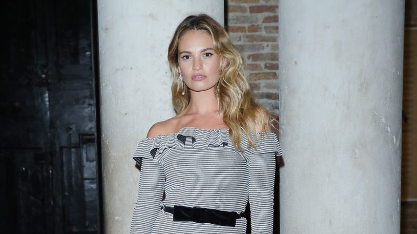 Knutscherei mit Dominic: Lily James cancelt erneut Interview