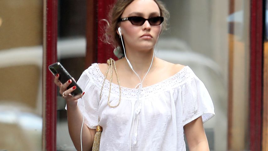Lily-Rose Depp in Paris