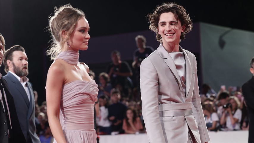 Lily-Rose Depp und Timothée Chalamet im September 2019