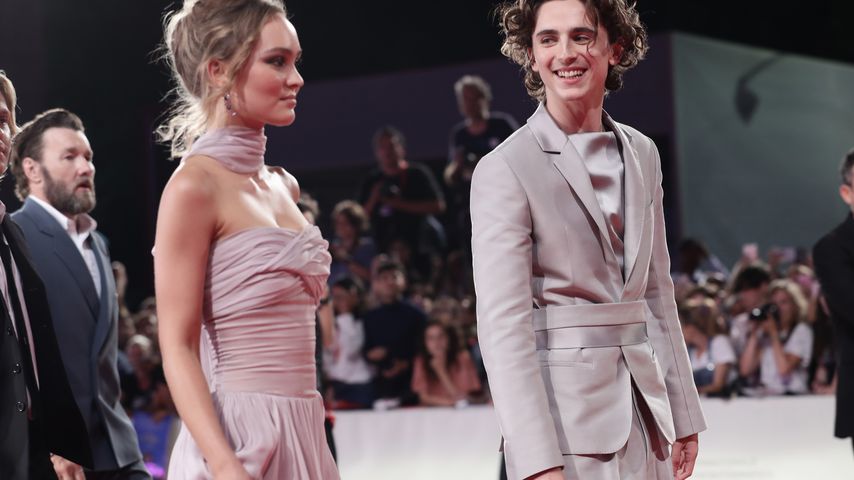 Lily-Rose Depp und Timothée Chalamet bei der Premiere von "The King"