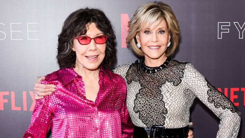 Lily Tomlin und Jane Fonda im Juni 2018