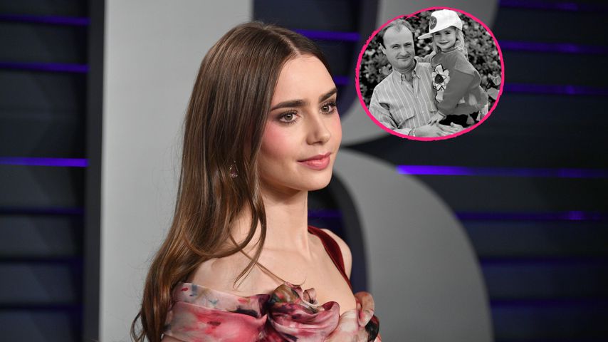 Emotionale Worte: Lily Collins gratuliert Papa Phil zum 70.