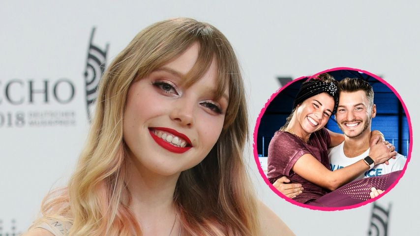 Wie Sarah: Lina Larissa Strahl mit Joti bei "Dancing on Ice"