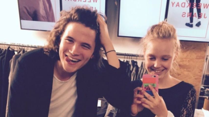 Throwback-Bild von Tilman Pörzgen und Lina Larissa Strahl