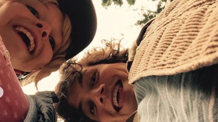 Throwback-Bild von Lina Larissa Strahl und Tilman Pörzgen