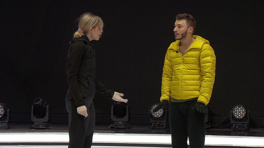 "Dancing on Ice"-Druck steigt: "Ehestreit" bei Lina und Joti