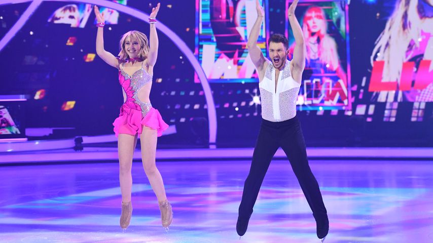 Wird Lina der Favoriten-Rolle bei "Dancing on Ice" gerecht?