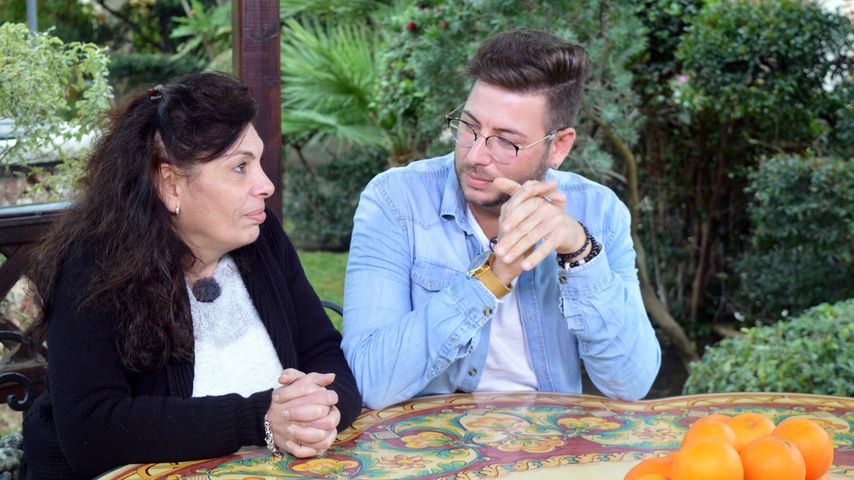 Lina und Sohnemann Andrea bei "Schwiegertochter gesucht" 2020
