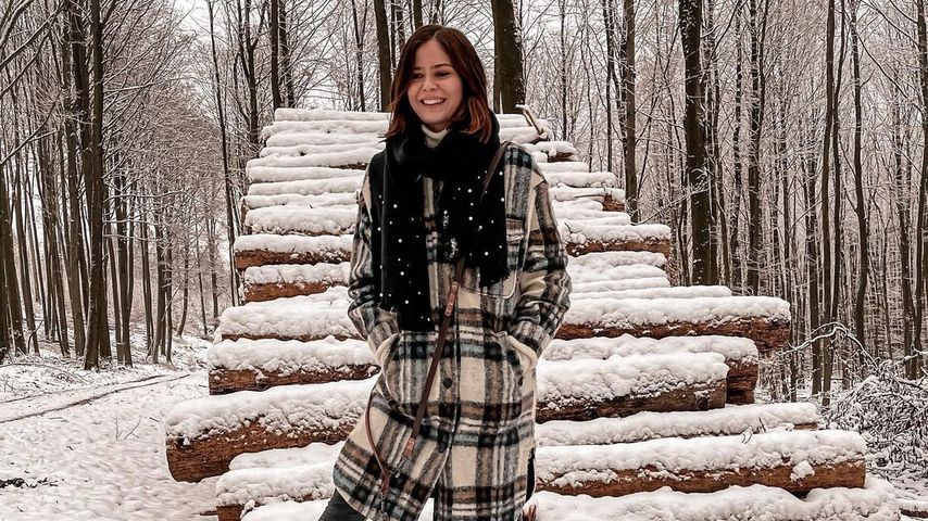 GNTM-Kandidatin Linda Braunberger im Januar 2021