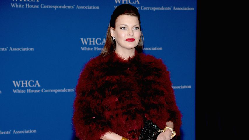Linda Evangelista auf dem Red Carpet 2014
